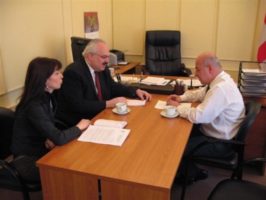 Заместитель Министра иностранных дел Грузии Джалагания принял Генерального секретаря ГУАМ Чечелашвили