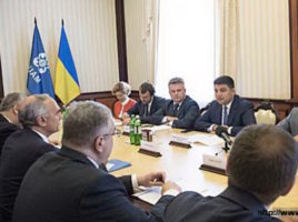 Рабочая встреча Заместителя Министра молодежи и спорта Украины по вопросам европейской интеграции с Генеральным секретарем ГУАМ