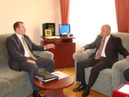 Генеральный секретарь ГУАМ Чечелашвили встретился с заместителем помощника директора программы ИСИТАП Министерства юстиции США Дюко