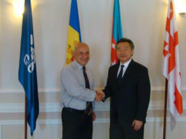 Генеральный секретарь ГУАМ господин Валери Чечелашвили встретился с Послом Республики Корея в Украине господином Сол Кьон Хуном