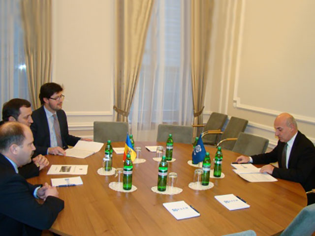 Prime minister of the Republic of Moldova Filat visited GUAM Secretariat