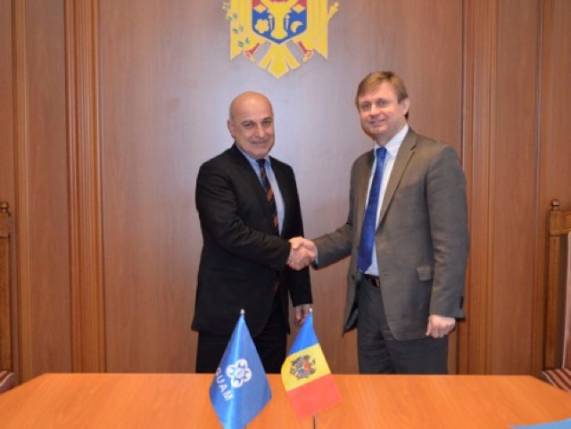 Рабочий визит Генерального секретаря ГУАМ Чечелашвили в Республику Молдова