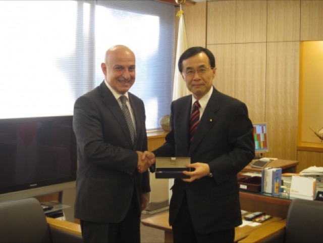 Working visit of GUAM Secretary General Chechelashvili to Japan