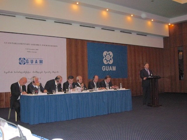 Secretary General participated in the Joint Session of GUAM Parliamentary Assembly and Baltic Assembly