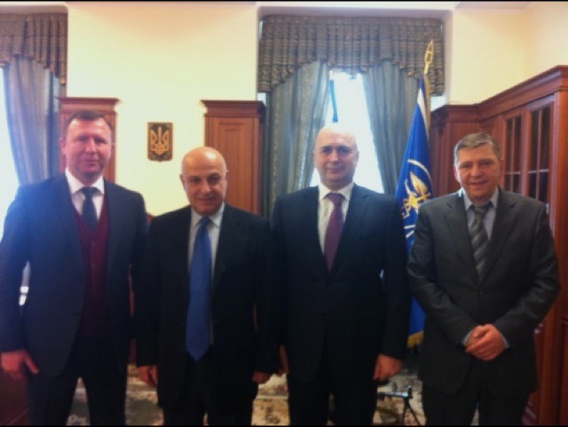 GUAM Secretary General Chechelashvili meets with Deputy Head of the State Fiscal Service of Ukraine Makarenko