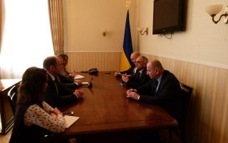 Встреча Заместителя министра образования и науки Украины с Генеральным секретарем ГУАМ