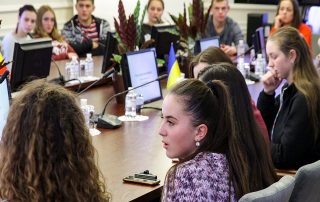 Meeting of GUAM Secretary General with students of Lesya Ukrainka Eastern European National University