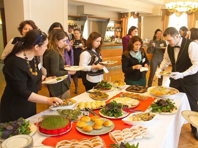 Reception and Presentation «Tastes, Colours and Traditions of Novruz»