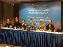 Группа парламентариев государств-членов ГУАМ приняла участие в наблюдении за внеочередными выборами Милли Меджлиса Азербайджанской Республики